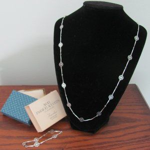 Avon Flowerlace Necklace and Bracelet Set